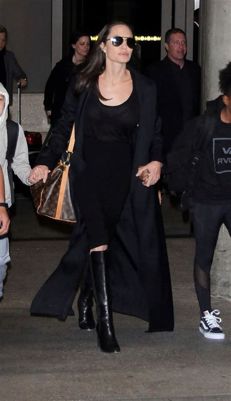 angelina jolie louis vuitton bag|Angelina Jolie Wearing Louis Vuitton Bag at LAX .